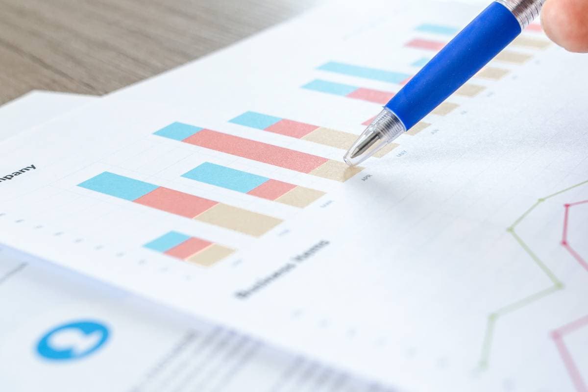 Analytics on a sheet of paper